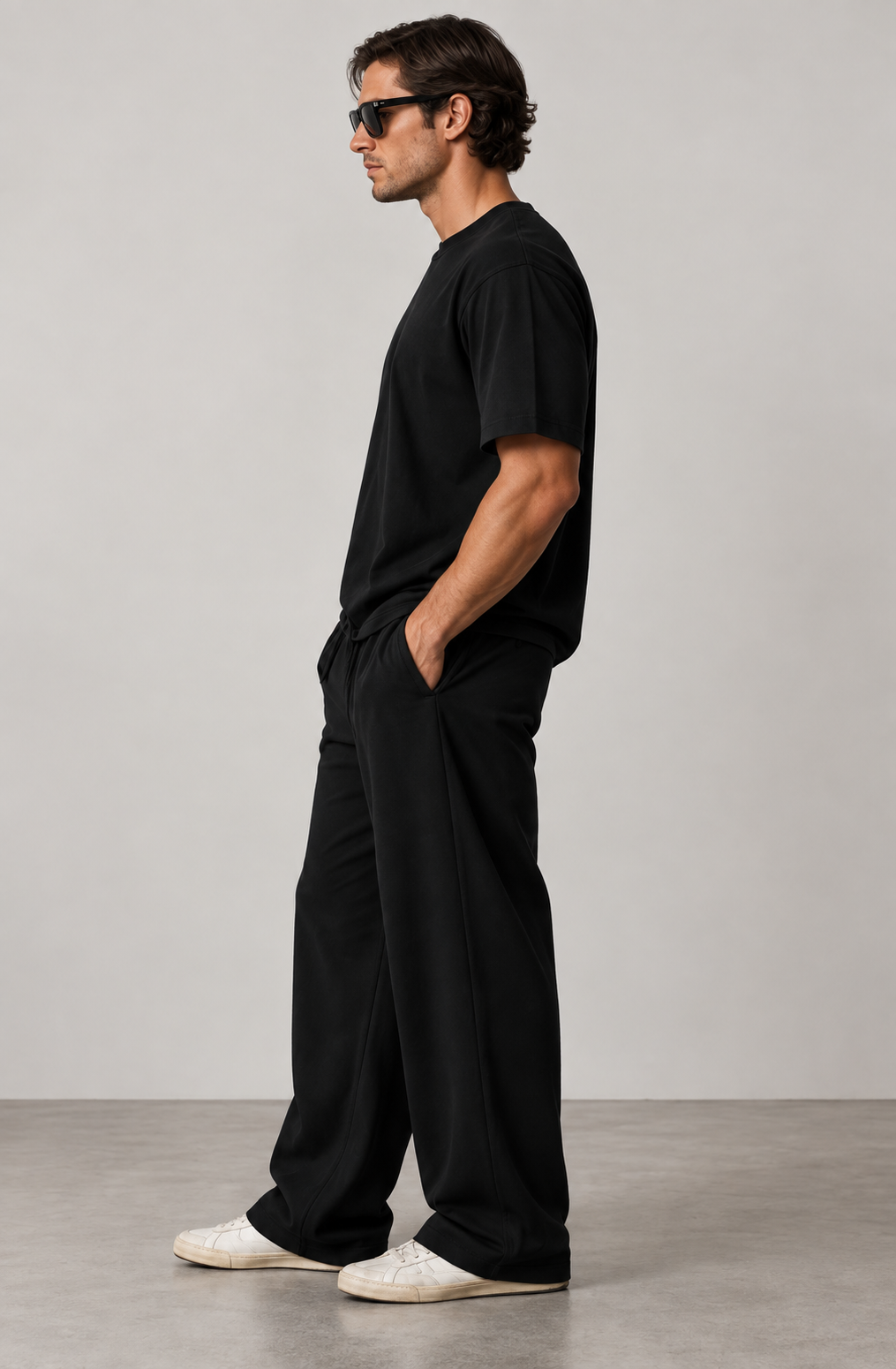 Uniform study — cap and heavy tee
